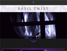 Tablet Screenshot of basiltwist.com